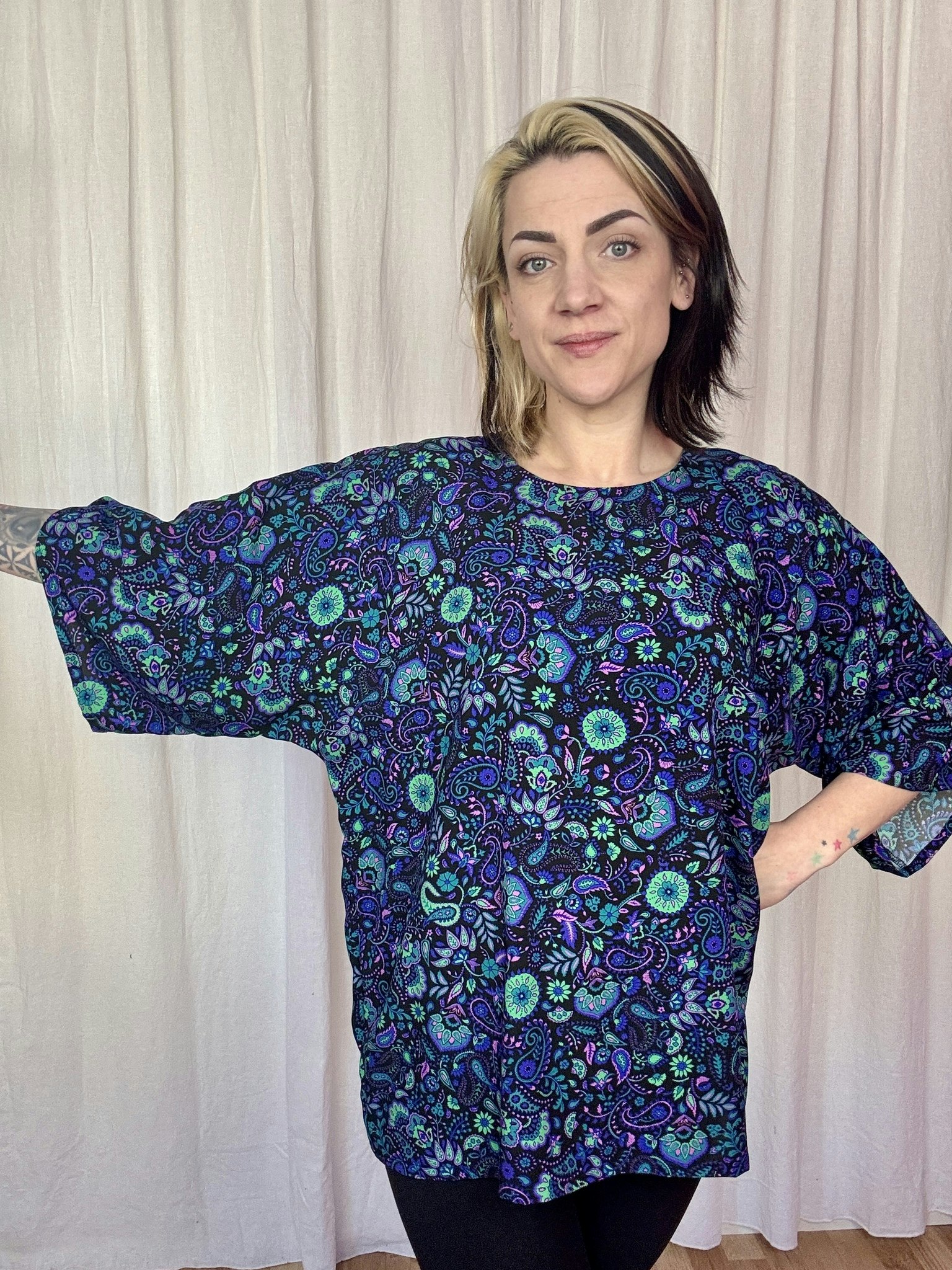Feministkurbits Kimono Tee Viskos