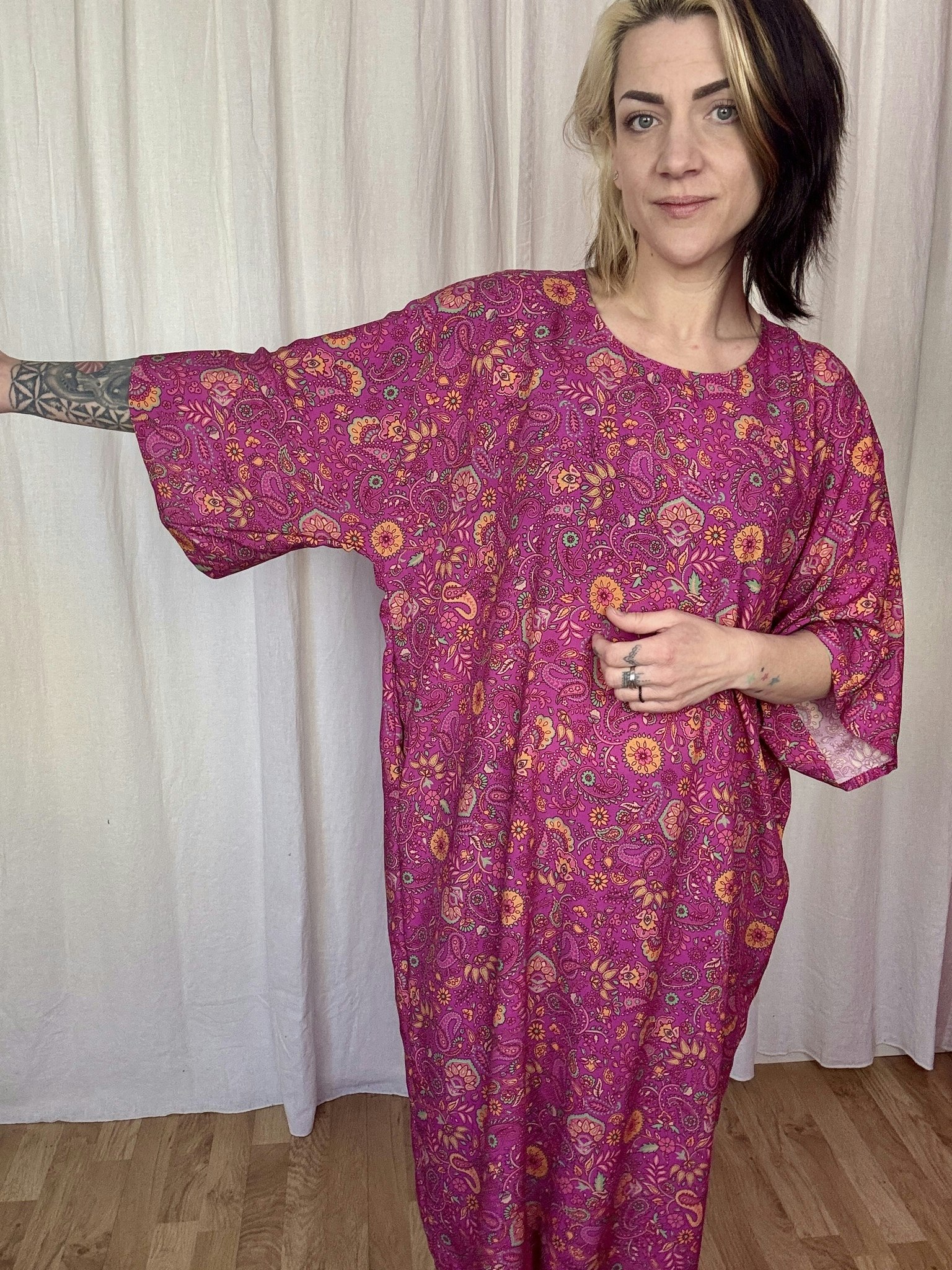 Feministkurbits Kimono Dress Viskos