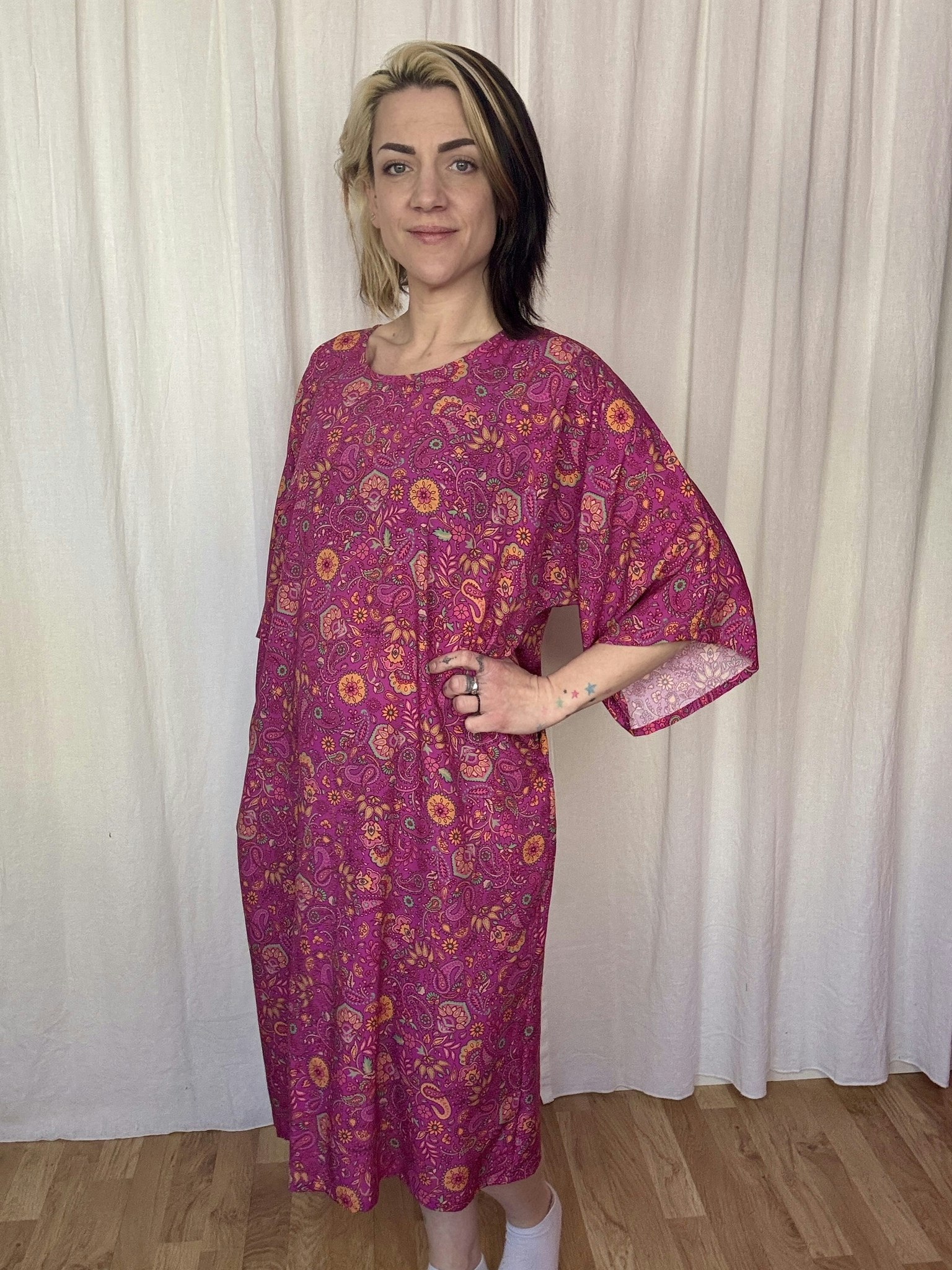 Feministkurbits Kimono Dress Viskos