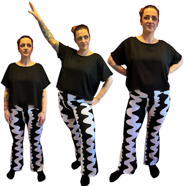 Feministkurbits Jazzbyxa