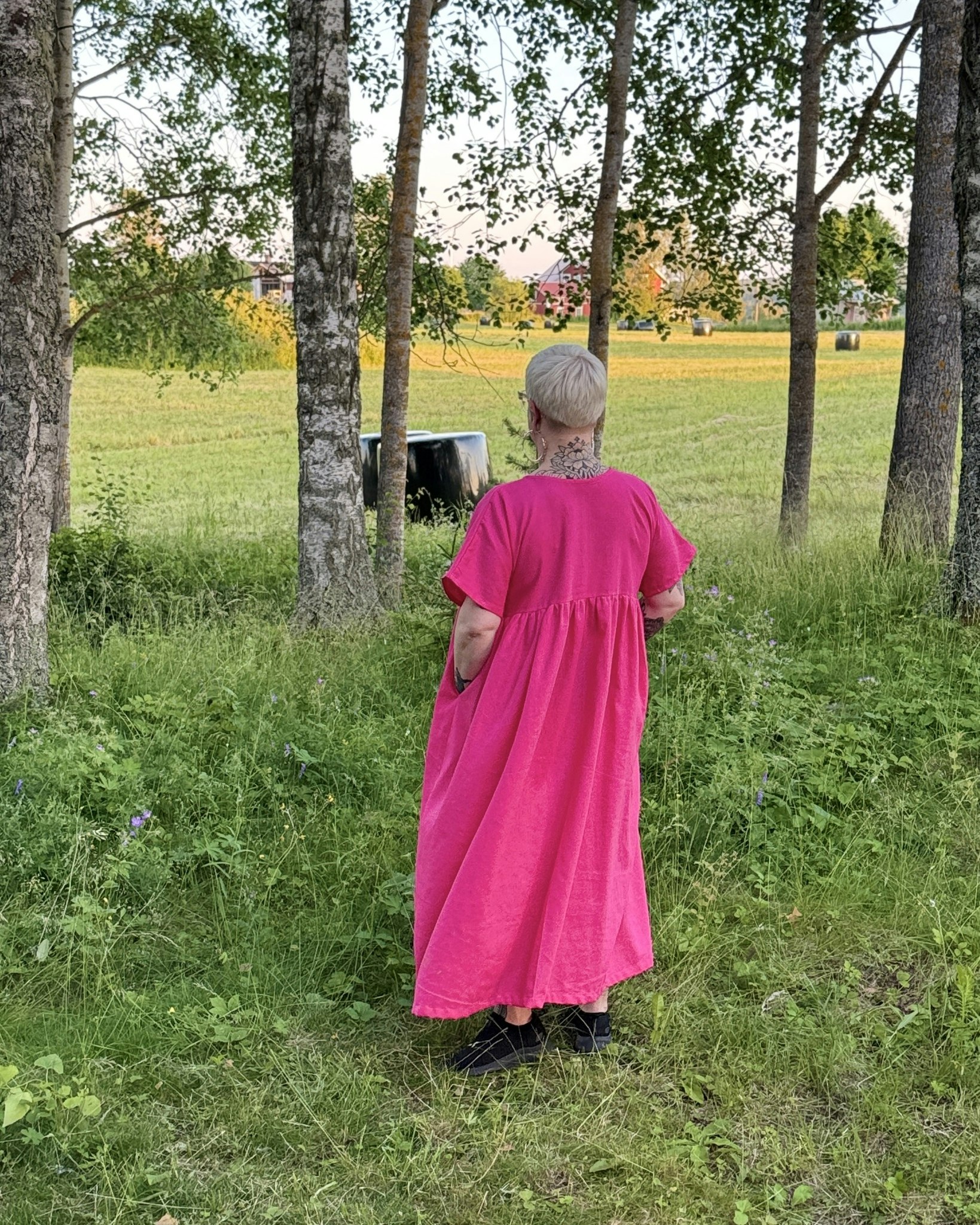 Viskos dress - Olika färger