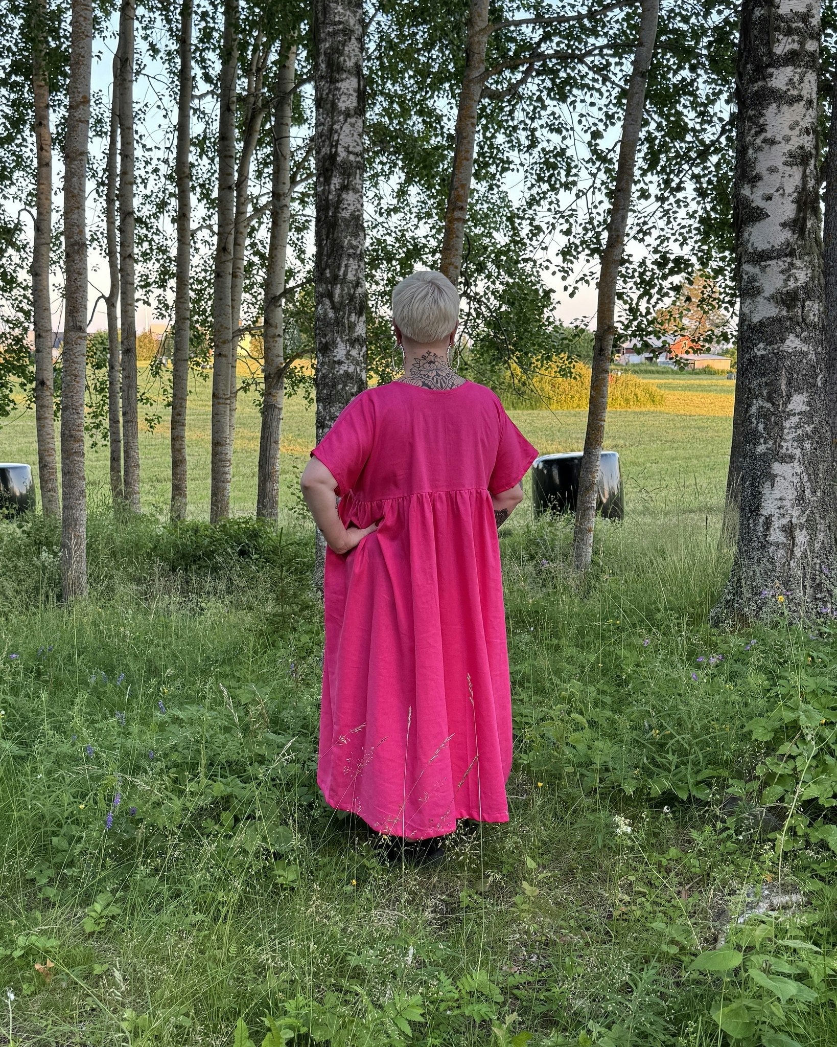 Viskos dress - Olika färger