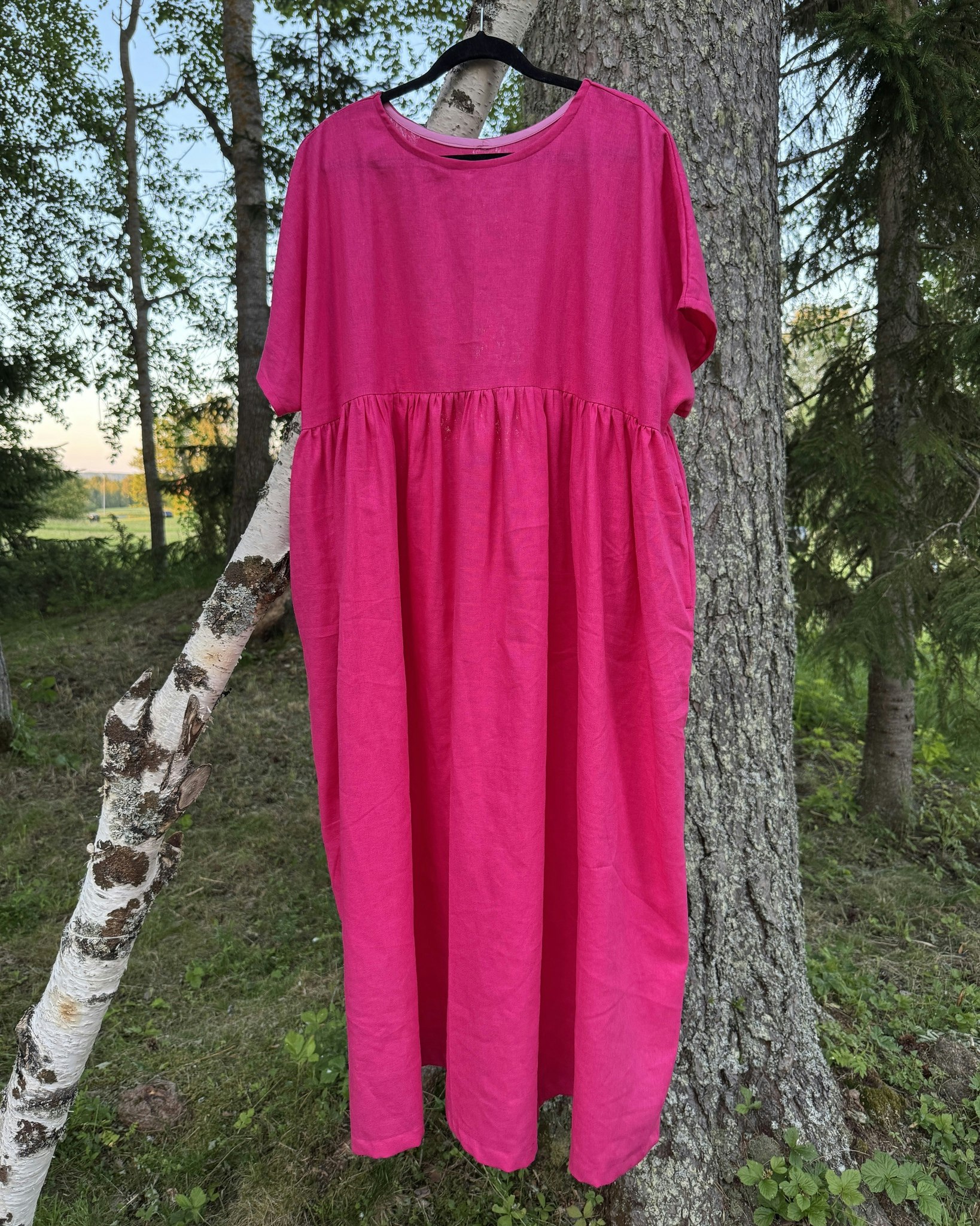 Viskos dress - Olika färger