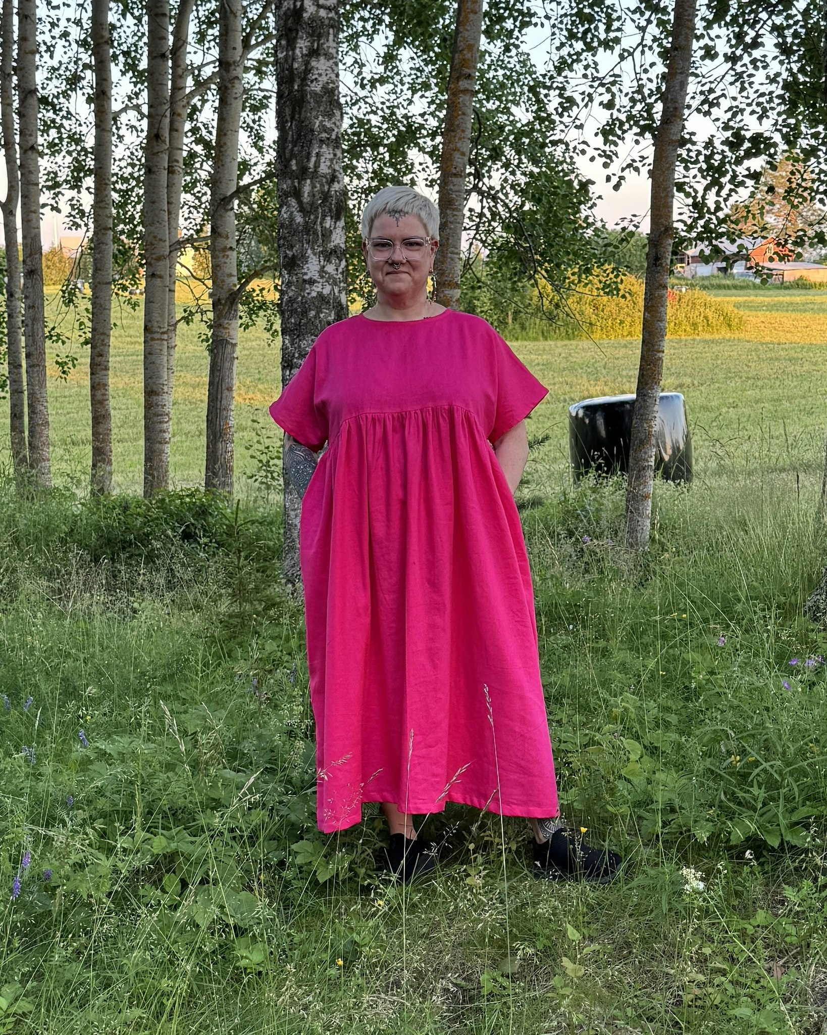 Viskos dress - Olika färger
