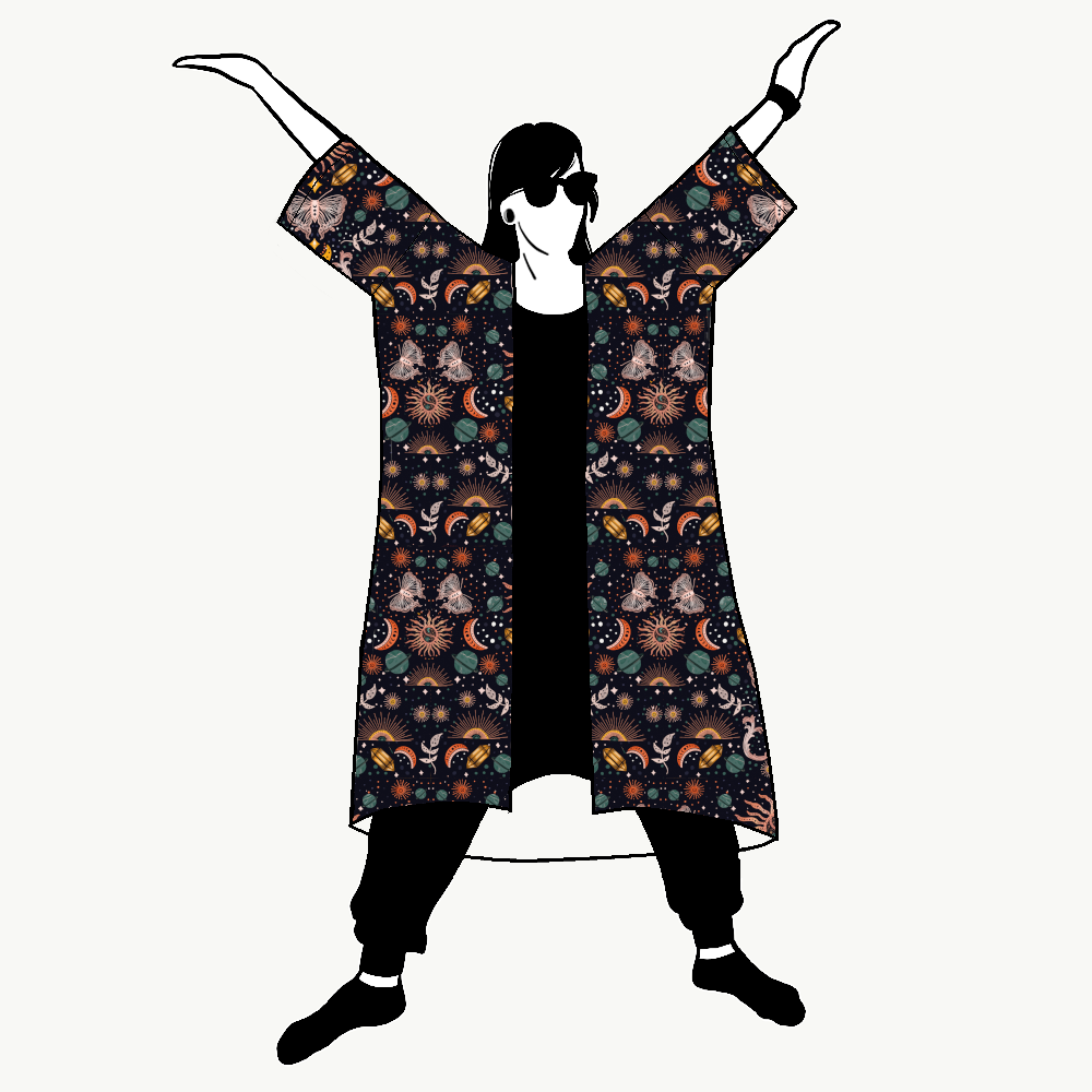 Talisman Jersey Kimono