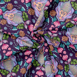 Fishtail Purple Kjol