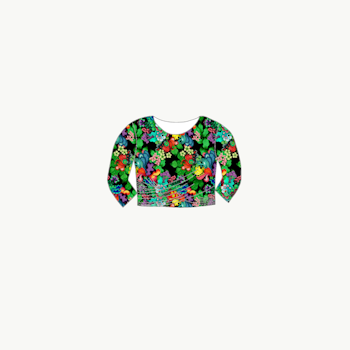Adora Lakrits Twisted crop top