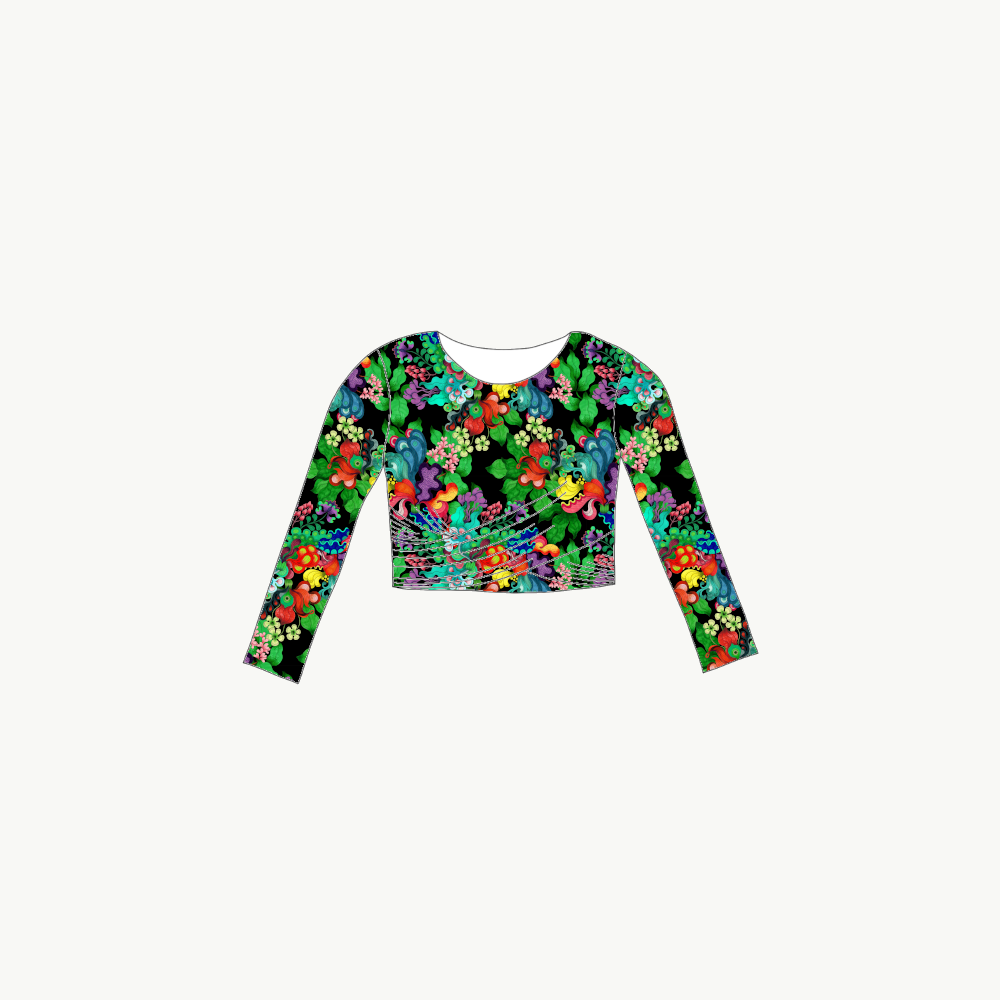 Adora Lakrits Twisted crop top