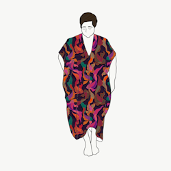 Koi Nya kaftan dress