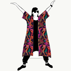 Koi Kimono/Kaftan