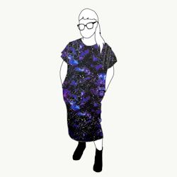 Universum Purple Power Dress