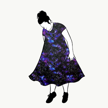 Universum Purple Groove dress
