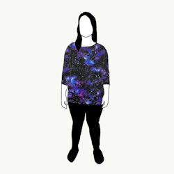 Universum Purple Boxy Top & Boxy Crop