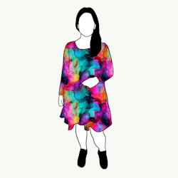 Flow Dress Abstract Inc