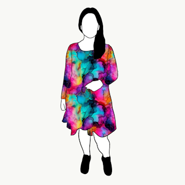Flow Dress Abstract Inc