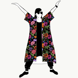 Midsummer Magic Kimono/Kaftan