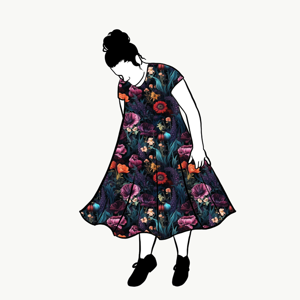 Moody floral Groove dress