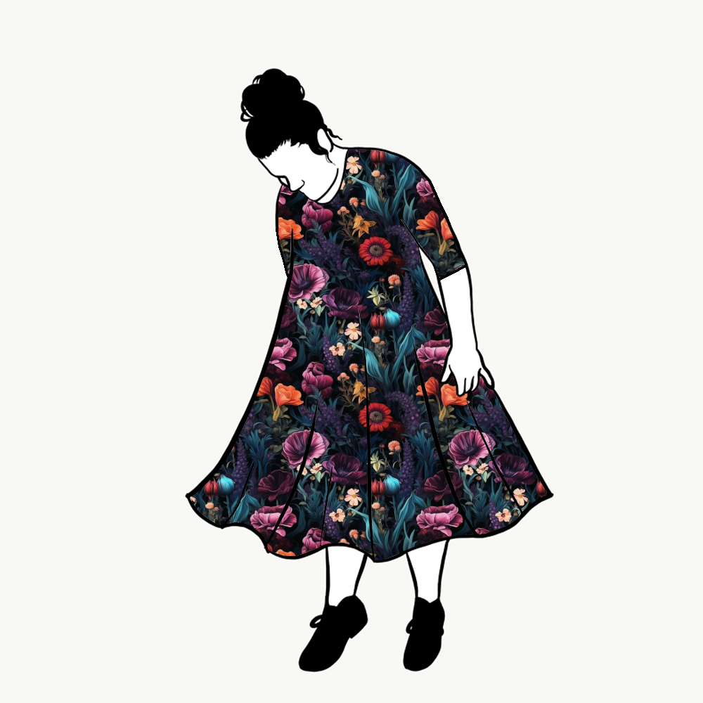 Moody floral Groove dress