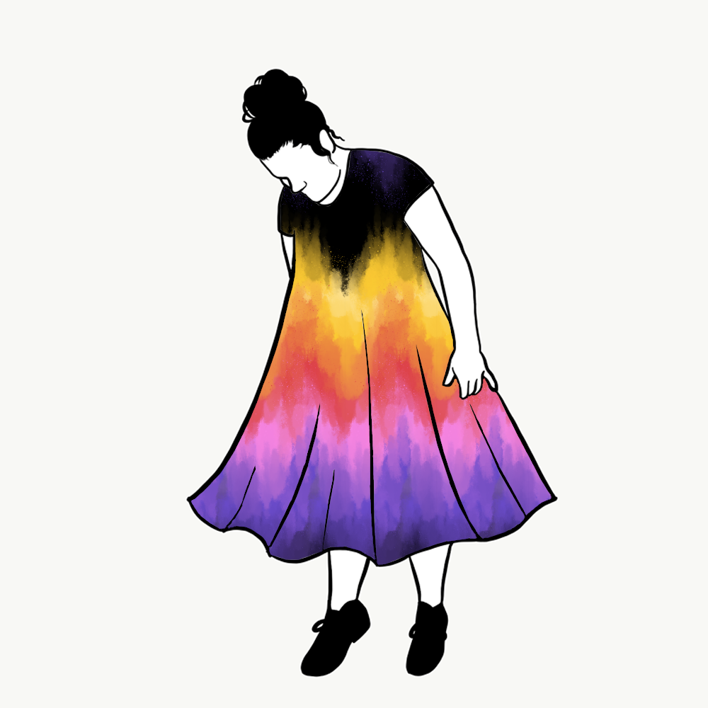 On fire Groove Dress