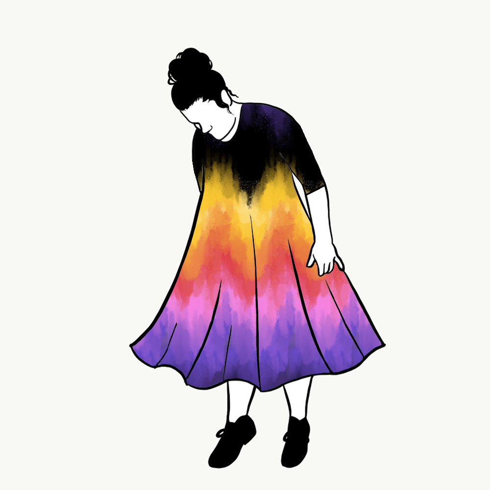 On fire Groove Dress