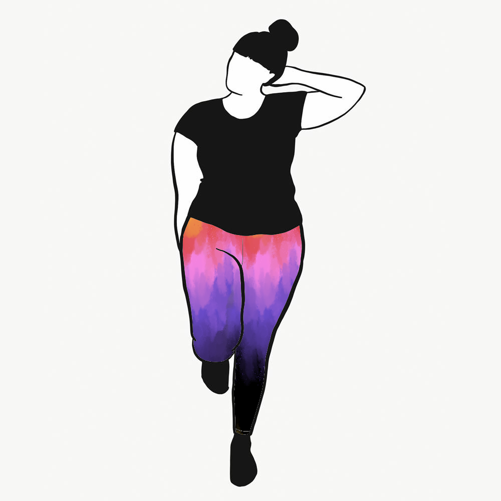 On fire Leggings