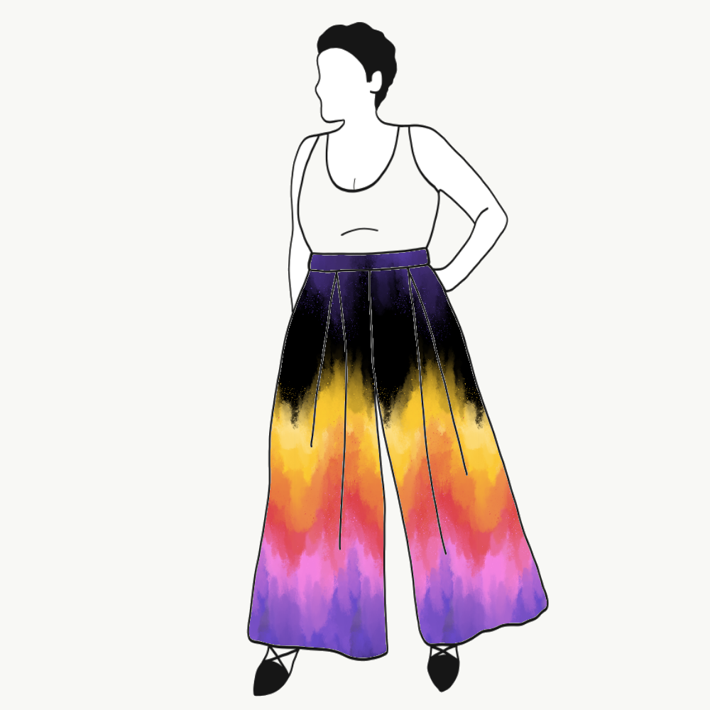 On fire Culottes (långa & 3/4 långa)