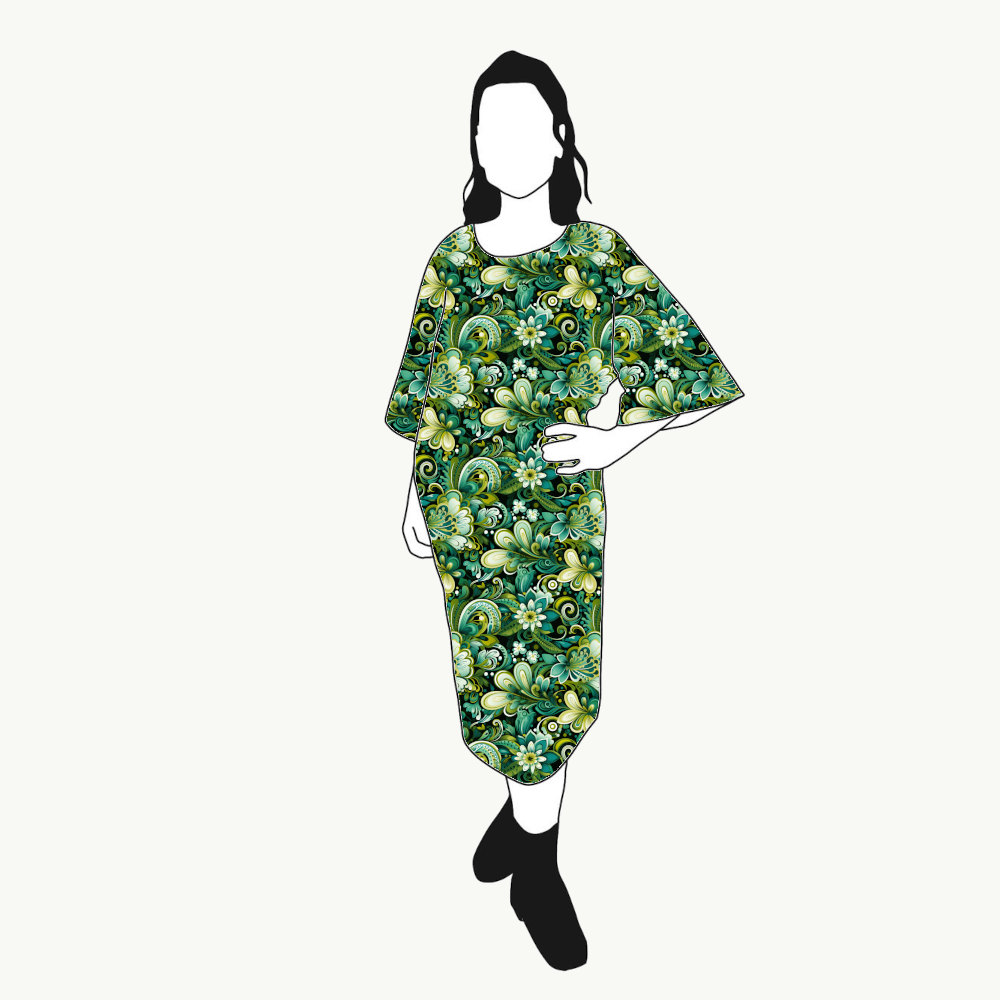 Flower Power Kimono Dress