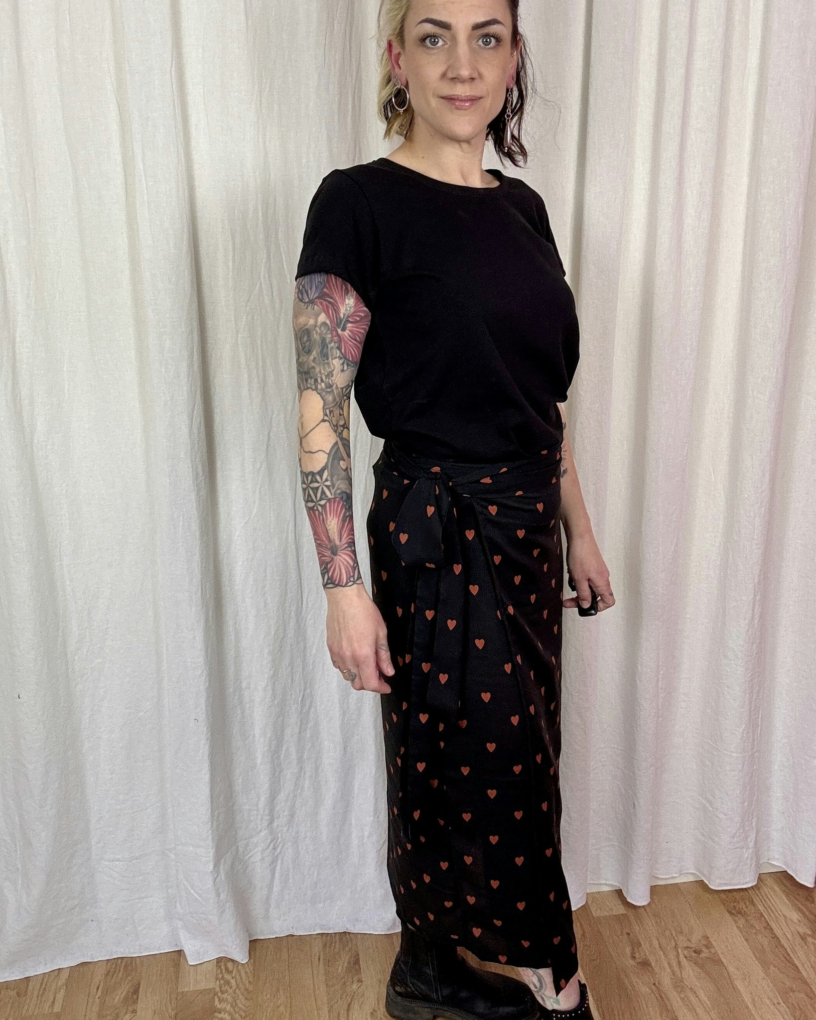 Wrap skirt Valfritt tyg