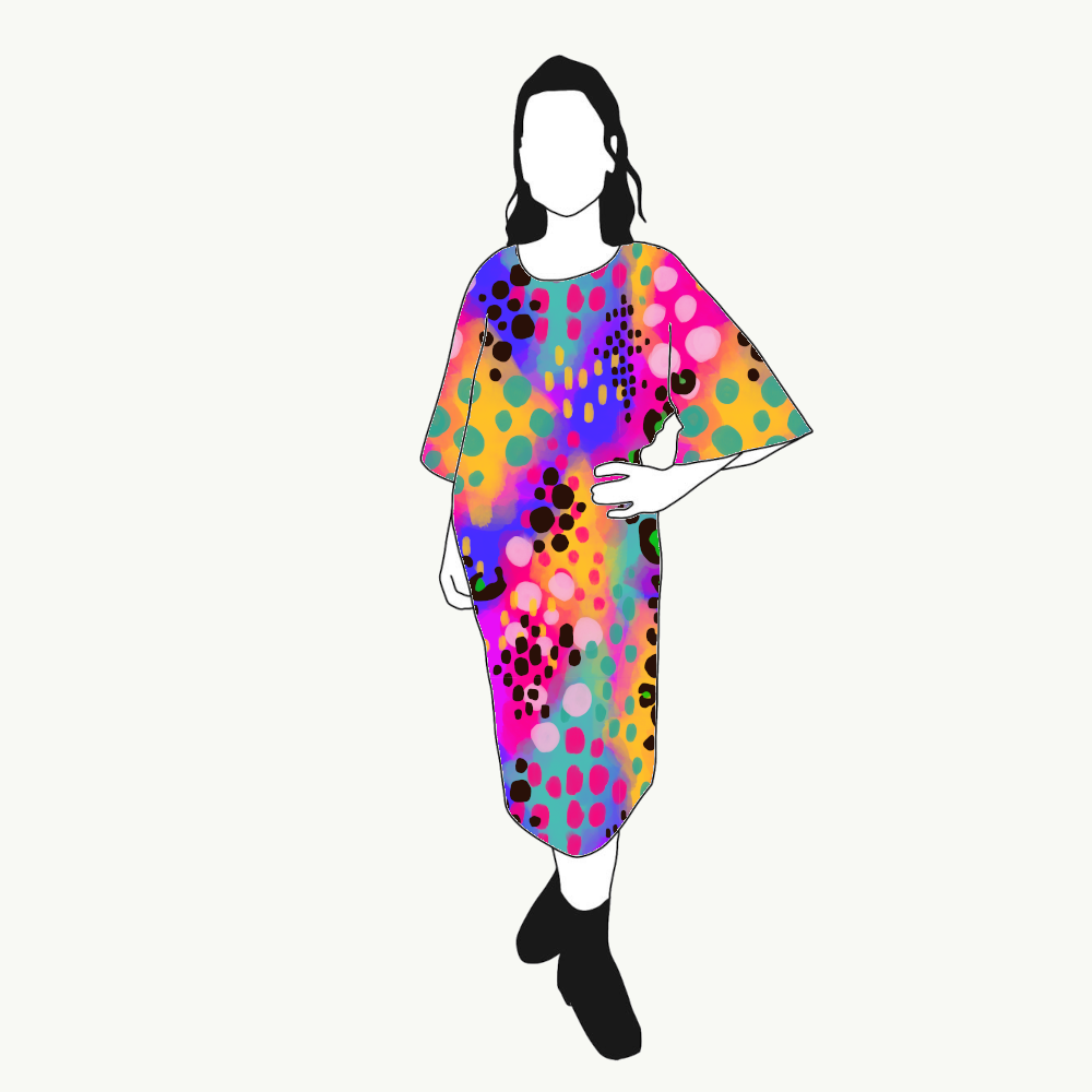 Piece of art Kimono Dress