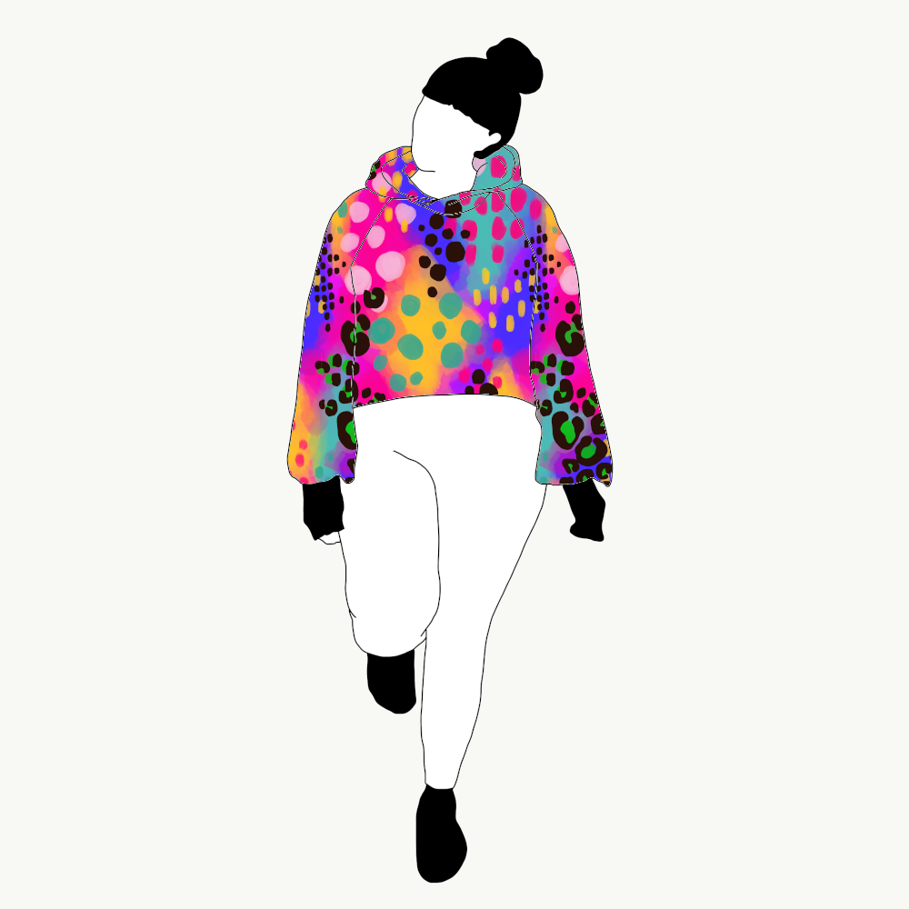 Piece of art Crop top deluxe