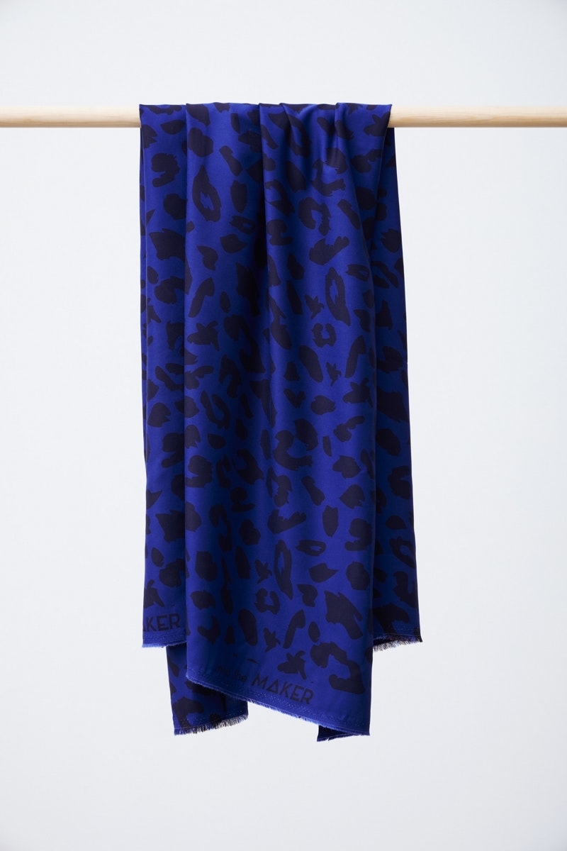 Viskos-shorts i Leopard (flera färgställningar)