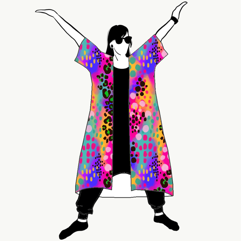 Piece of art Kimono/Kaftan