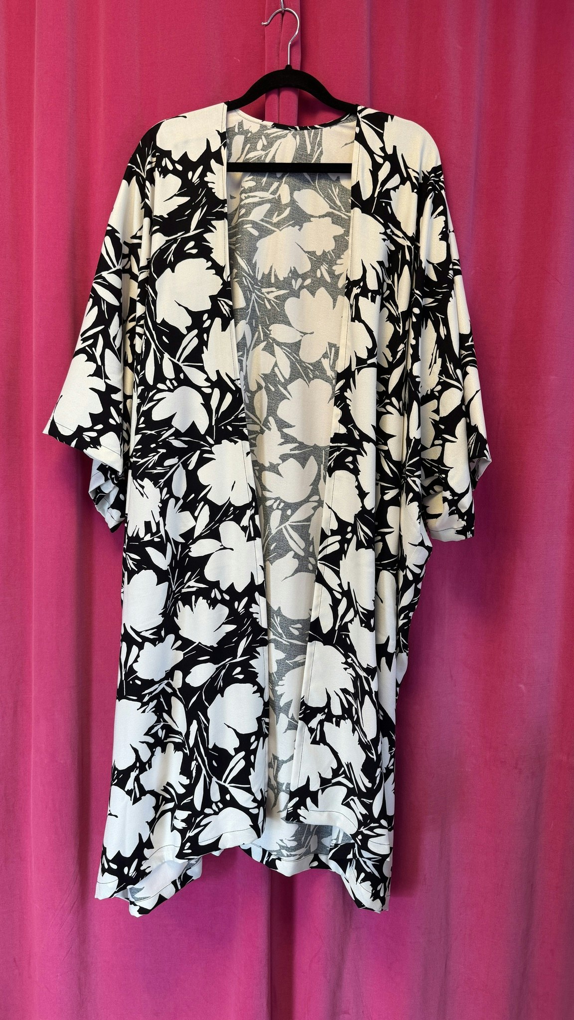 Marica Kimono svart/vit