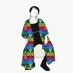 Feministkurbits Kaftan med knytband