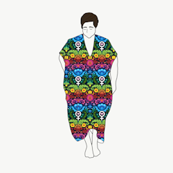 Feministkurbits Nya kaftan dress
