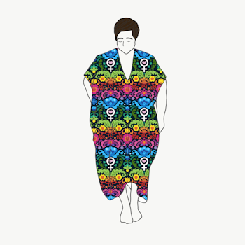 Feministkurbits Nya kaftan dress