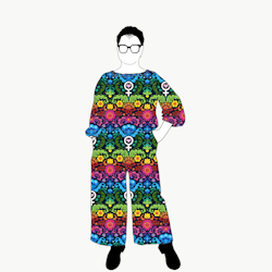 Feministkurbits All in one suit Viskos