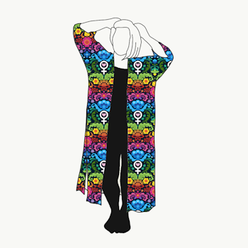 Feministkurbits Kaftan med slitsar