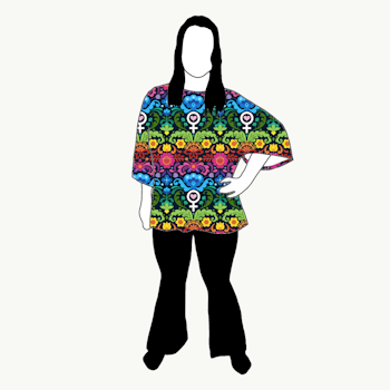 Feministkurbits Kimono Tee Viskos
