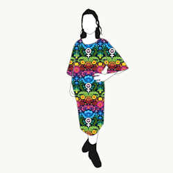 Feministkurbits Kimono Dress Viskos