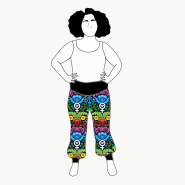 Feministkurbits Yogabyxa
