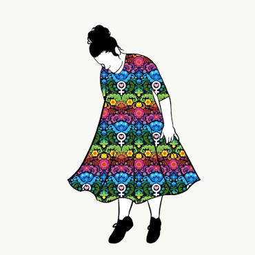 Feministkurbits Groove Dress