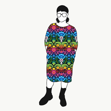 Feministkurbits Boxtunika