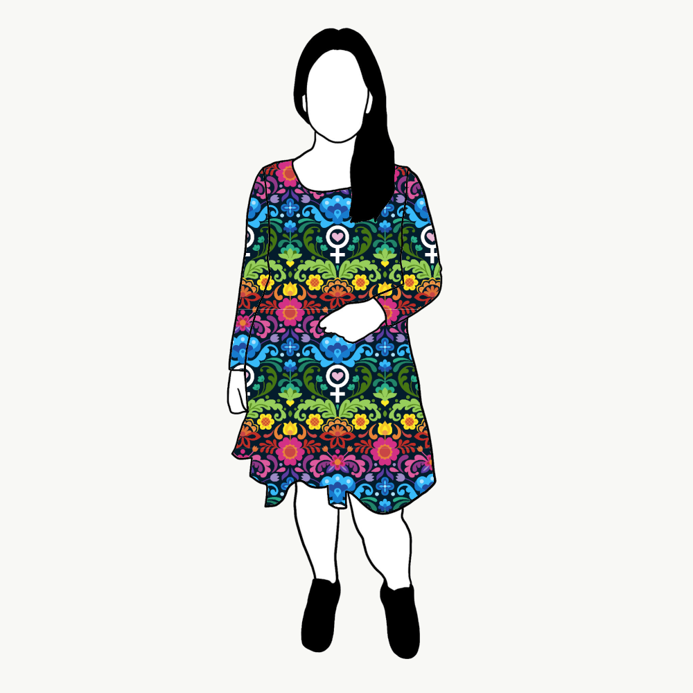 Feministkurbits Flow Dress