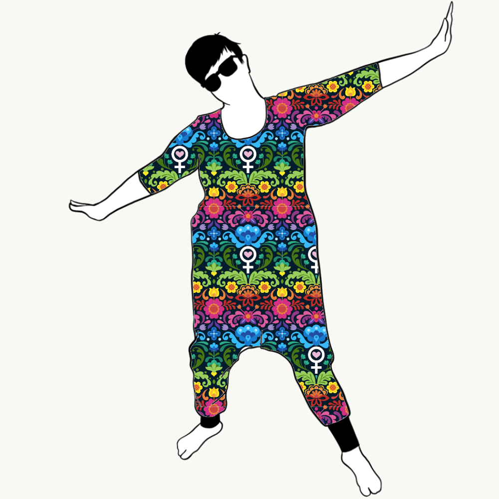 Feministkurbits Jumpsuit (alla ärmlängder)