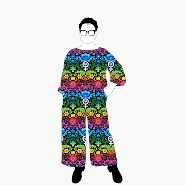 Feministkurbits All in one suit