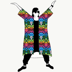 Feministkurbits Jersey kimono