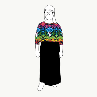 Feministkurbits Boxy Top & Boxy Crop