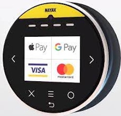 Nayax betalterminal för kreditkort