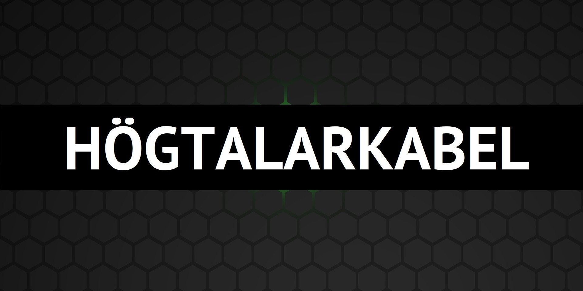 HÖGTALARKABEL - dBakuten Sandviken